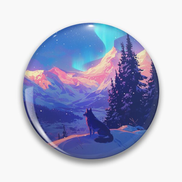 Item preview, Winter vibes // German Shepard // Polar lights // Winter mood designed and sold by SMARTKIT  DESIGNAGENCY.