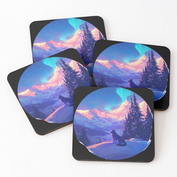 Item preview, Winter vibes // German Shepard // Polar lights // Winter mood designed and sold by SMARTKIT  DESIGNAGENCY.