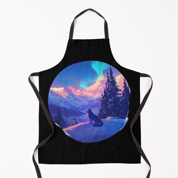 Item preview, Winter vibes // German Shepard // Polar lights // Winter mood designed and sold by SMARTKIT DESIGNAGENCY.