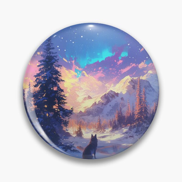 Item preview, Winter vibes // German Shepard // Polar lights // Winter mood designed and sold by SMARTKIT  DESIGNAGENCY.