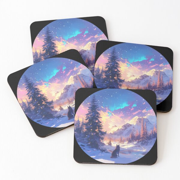Item preview, Winter vibes // German Shepard // Polar lights // Winter mood designed and sold by SMARTKIT  DESIGNAGENCY.