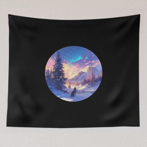 Item preview, Winter vibes // German Shepard // Polar lights // Winter mood designed and sold by SMARTKIT  DESIGNAGENCY.