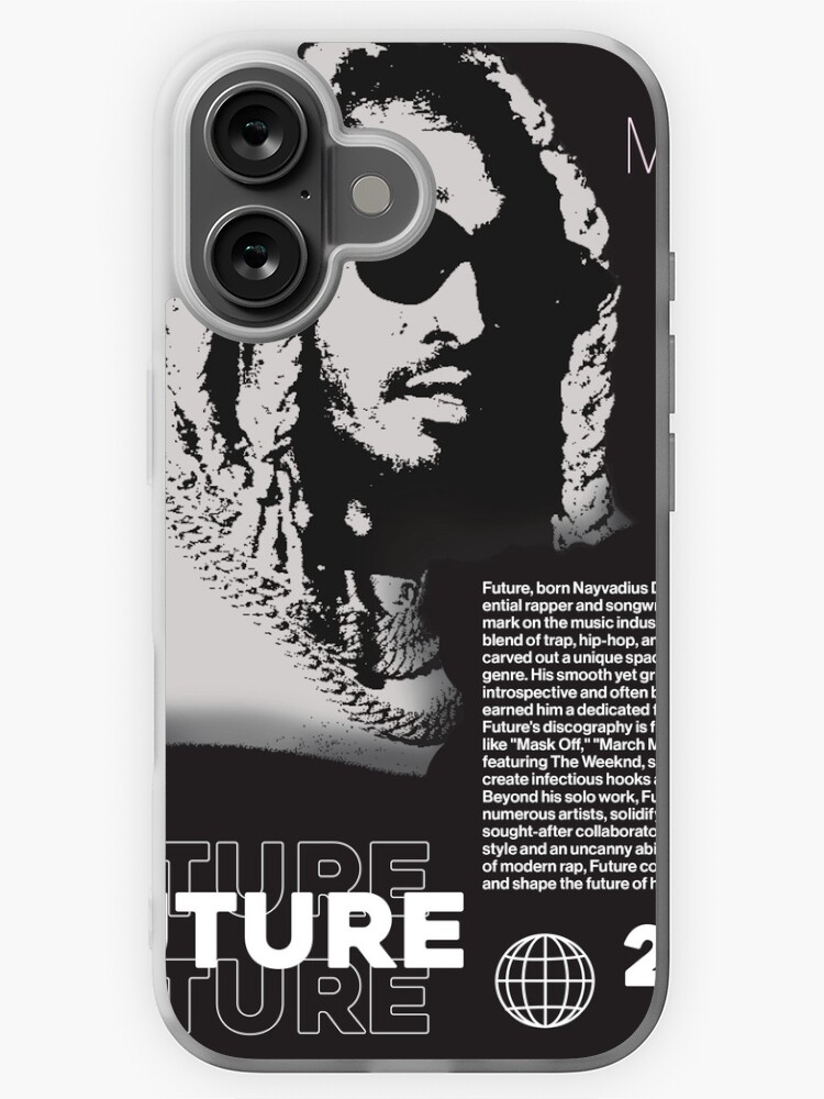 Future Rap Poster iPhone Case