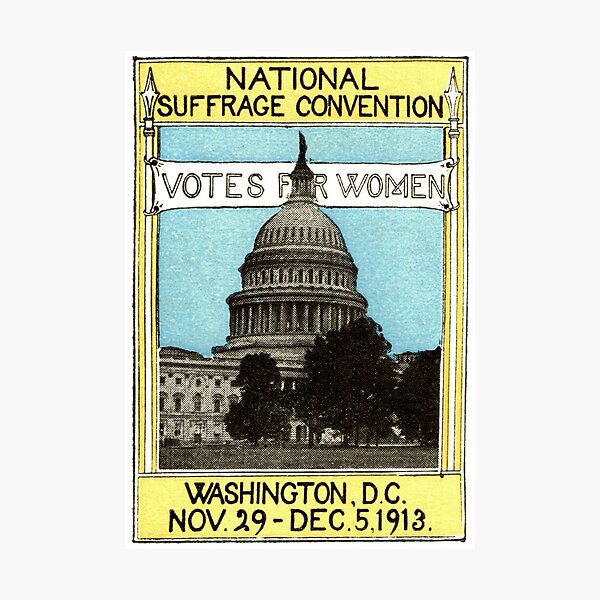 1913 Votes For Women Photographic Print