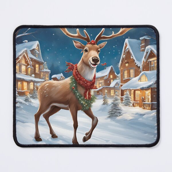 Item preview, Joyful Reindeer Spreading Christmas Cheer designed and sold by changemylife.