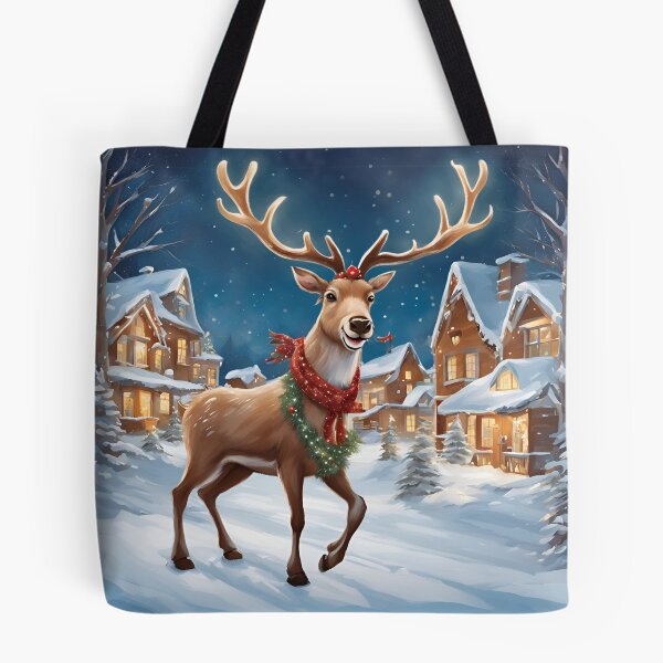 Item preview, Joyful Reindeer Spreading Christmas Cheer  designed and sold by changemylife.