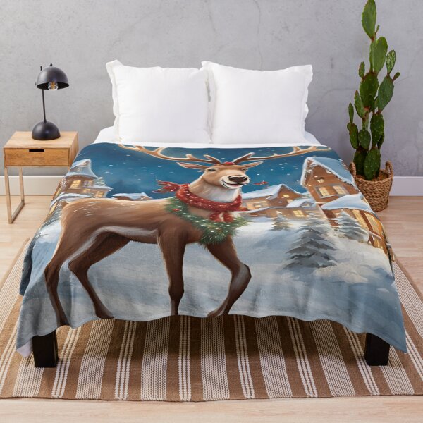 Item preview, Joyful Reindeer Spreading Christmas Cheer designed and sold by changemylife.