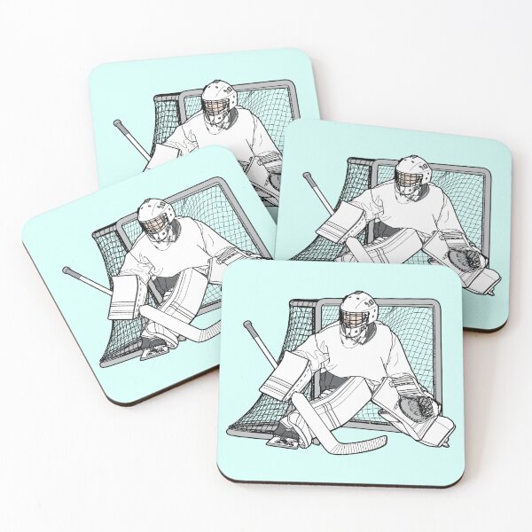 Item preview, Hockey Kid Goalie in net Youth Hockey Goalkeeper designed and sold by asta23n.