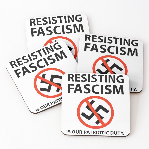 Item preview, Resisting fascism is our patriotic duty  designed and sold by Rachel the Artist .