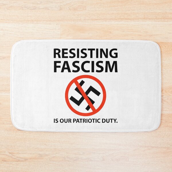 Item preview, Resisting fascism is our patriotic duty  designed and sold by Rachel the Artist .