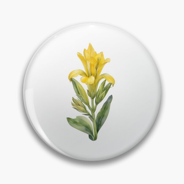Item preview, Yellow Gentian designed and sold by HOMETOWN86.