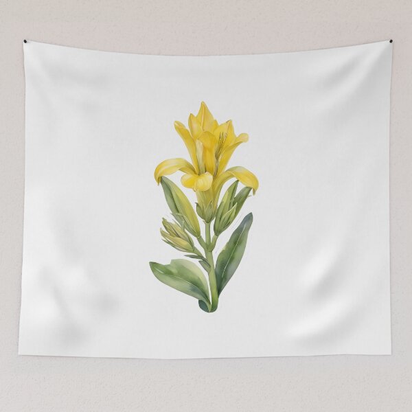 Item preview, Yellow Gentian designed and sold by HOMETOWN86.