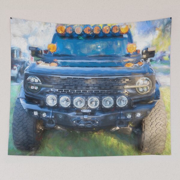 Item preview, 2024 Black Ford Bronco Badlands X122 designed and sold by RichFrancoCars.