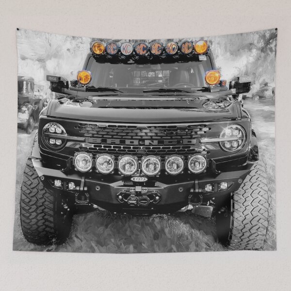 Item preview, 2024 Black Ford Bronco Badlands X124 designed and sold by RichFrancoCars.