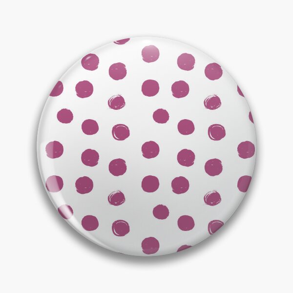 Item preview, Magenta Round Brush Strokes Pattern designed and sold by seafoam12shop.