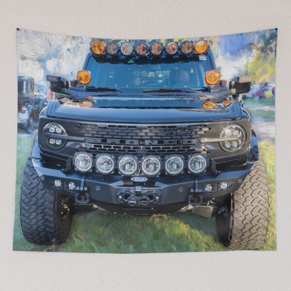 Item preview, 2024 Black Ford Bronco Badlands X126 designed and sold by RichFrancoCars.