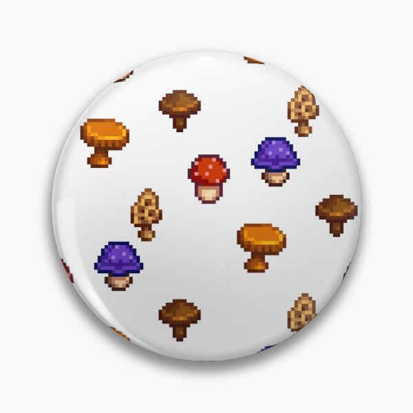 Item preview, Stardew Mushrooms Sticker designed and sold by SilverAIShop.