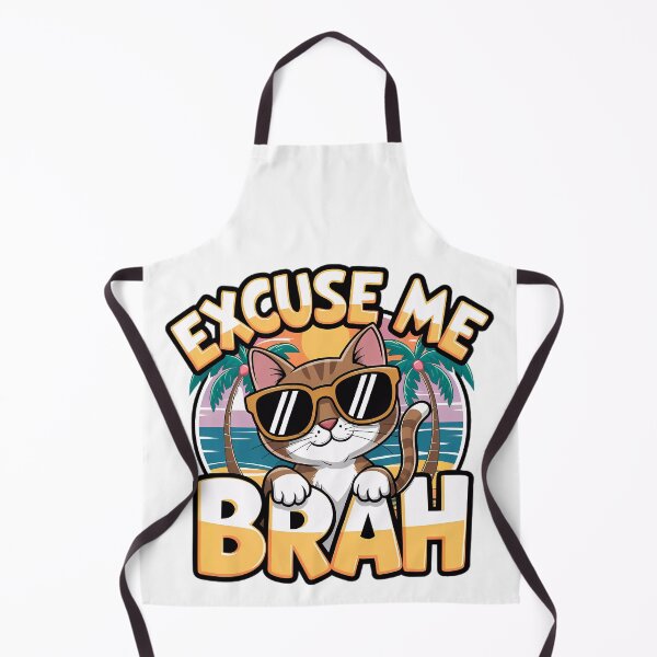 Artikelvorschau, Entschuldige, Bruder, coole Katze entworfen und verkauft von BugiDesignArt.