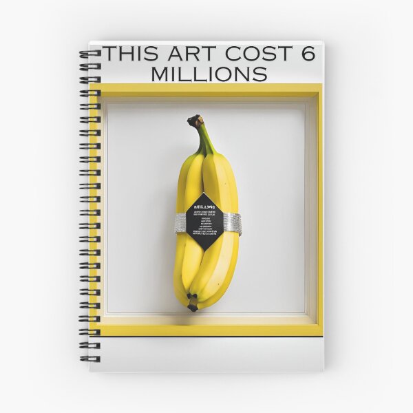 Item preview, Funny banana fruit art for 6 millions designed and sold by MetallenaLux.