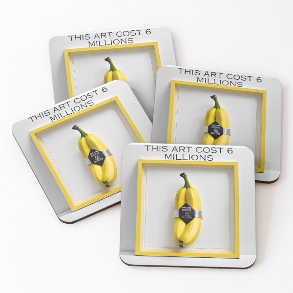 Item preview, Funny banana fruit art for 6 millions designed and sold by MetallenaLux.
