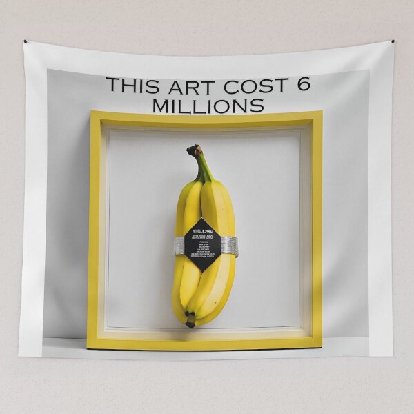 Item preview, Funny banana fruit art for 6 millions designed and sold by MetallenaLux.