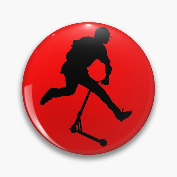 Item preview, Scooter Rider in Silhouette designed and sold by Skye Ryan-Evans.
