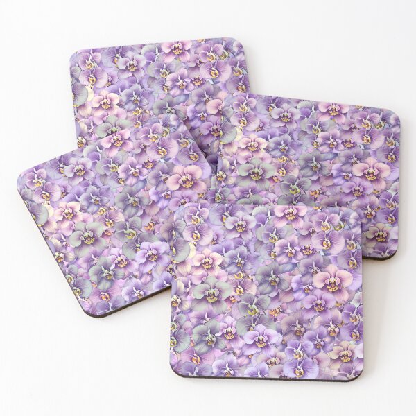Item preview, Violet Orchid Pattern. Purple Orchid background. Orchid Petals pattern. designed and sold by DesignHouse07.