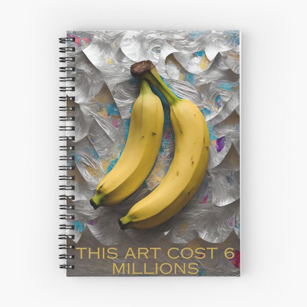 Item preview, Funny banana fruit art for 6 millions 2 designed and sold by MetallenaLux.