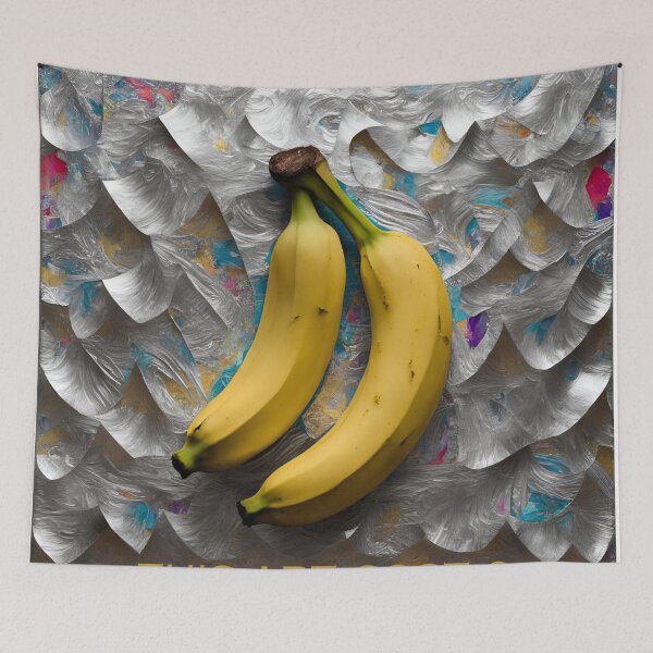 Item preview, Funny banana fruit art for 6 millions 2 designed and sold by MetallenaLux.
