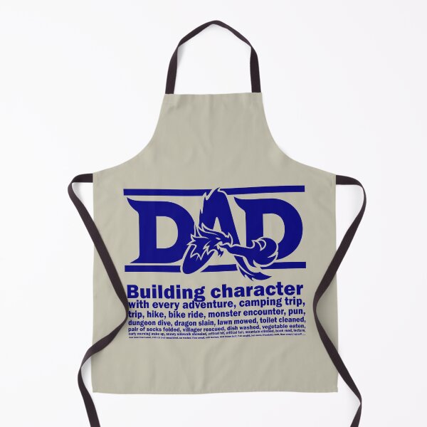 Item preview, DND DAD - Building Character (blue) designed and sold by CrewDutler.