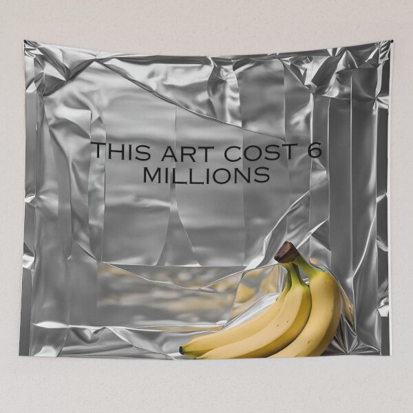 Item preview, Funny banana fruit art for 6 millions 3 designed and sold by MetallenaLux.