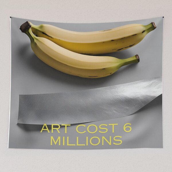 Item preview, Funny banana fruit art for 6 millions 5 designed and sold by MetallenaLux.