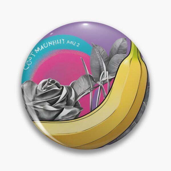 Item preview, Funny banana fruit art for 6 millions 6 designed and sold by MetallenaLux.