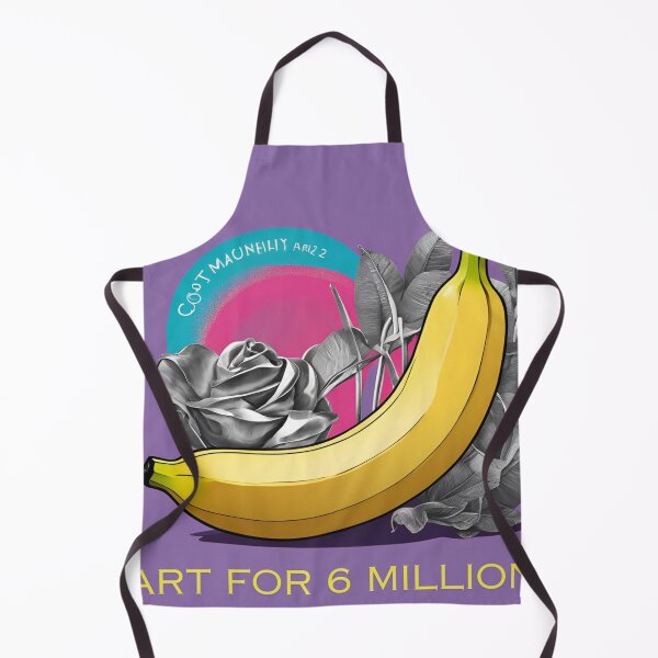 Item preview, Funny banana fruit art for 6 millions 6 designed and sold by MetallenaLux.
