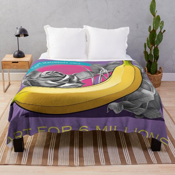 Item preview, Funny banana fruit art for 6 millions 6 designed and sold by MetallenaLux.