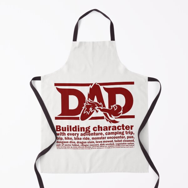 Item preview, DND DAD - Building Character (red) designed and sold by CrewDutler.