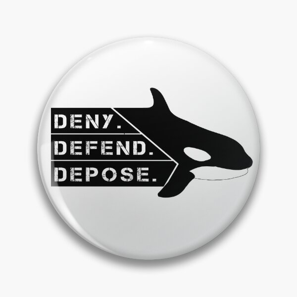 Item preview, Deny. Defend. Depose. designed and sold by mushabon.