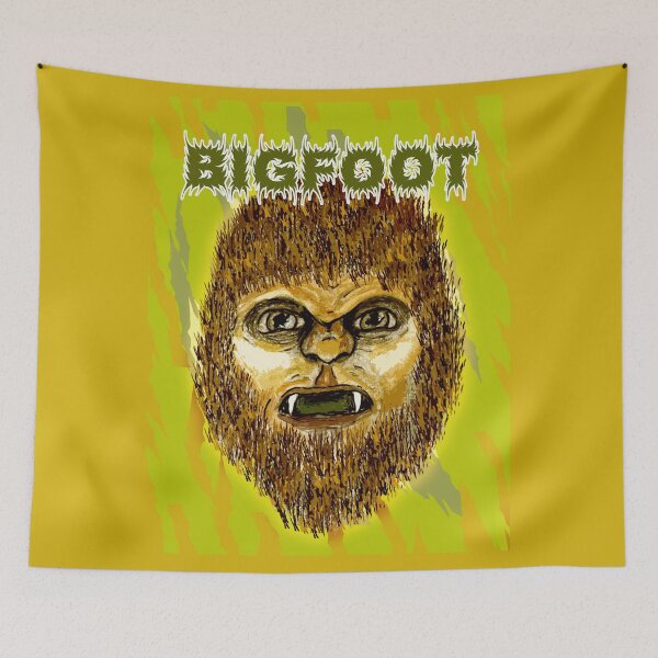 Item preview, Bigfoot is showing some Teeth designed and sold by maricablue.