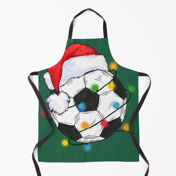 Item preview, Extra festive soccer Christmas soccer Santa Hat gift Men Woman Kids.  designed and sold by Taylor  ART.