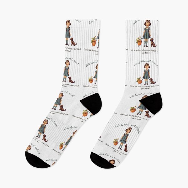Item preview, Girl and her dog | Cute Vintage  designed and sold by FitEnvy.