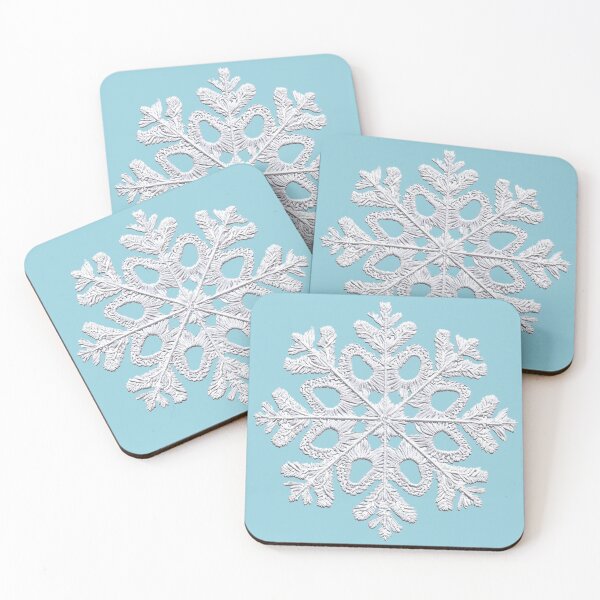 Item preview, Embroidery Snowflake Christmas Decor designed and sold by Sunmoonlove.