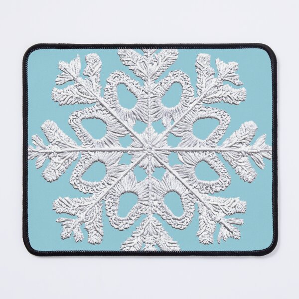 Item preview, Embroidery Snowflake Christmas Decor designed and sold by Sunmoonlove.