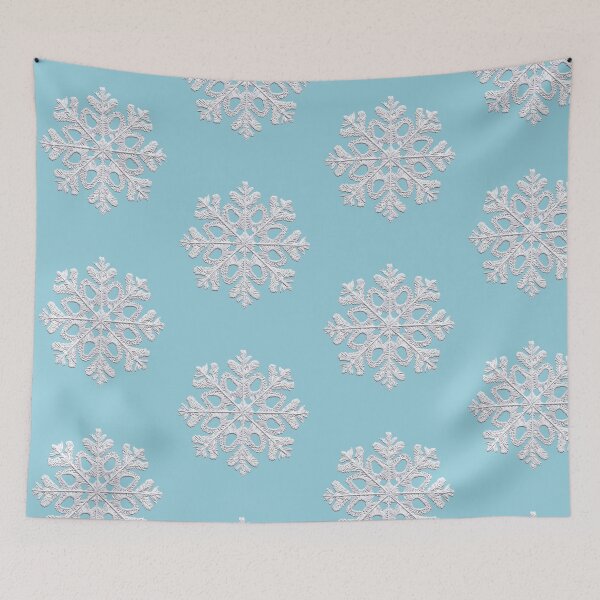 Item preview, Embroidery Snowflake Christmas Decor designed and sold by Sunmoonlove.