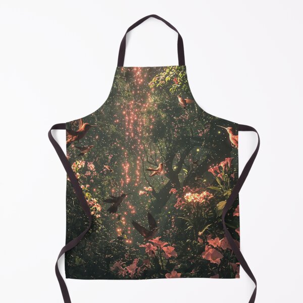 Item preview, Enchanted Garden: Dance of the Hummingbirds designed and sold by oanaunciuleanu.