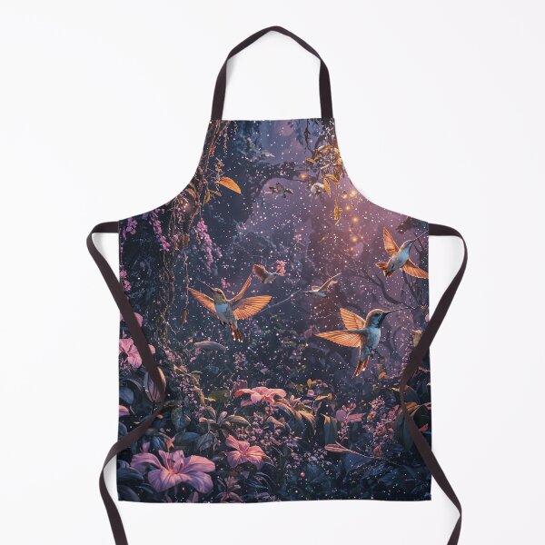 Item preview, Enchanted Garden: Dance of the Hummingbirds designed and sold by oanaunciuleanu.