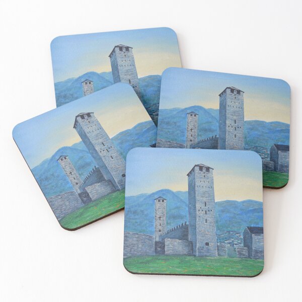 Item preview, Oil painting - Castelgrande, Bellinzona, Switzerland designed and sold by Igor Pozdnyakov.