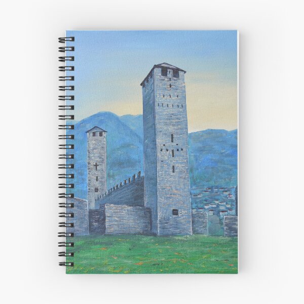 Item preview, Oil painting - Castelgrande, Bellinzona, Switzerland designed and sold by Igor Pozdnyakov.