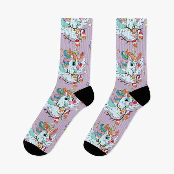 Item preview, Cute Santa's deer unicorn designed and sold by Alinart16.