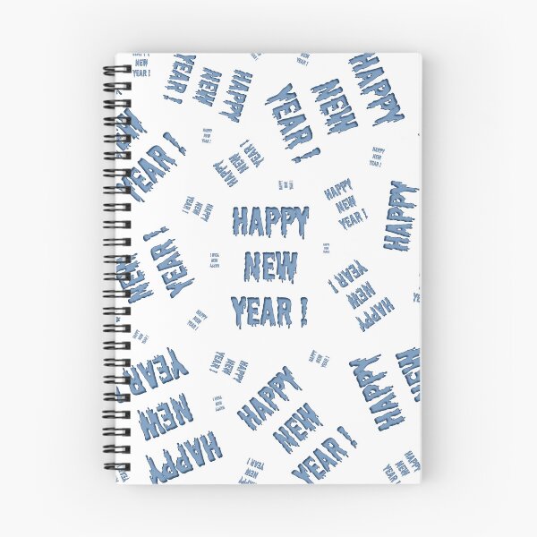 Item preview, Pattern with the inscription "Happy New Year!" designed and sold by Cherevan.