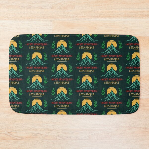 Item preview, Less People Color Introvert Mountains Lover Gift designed and sold by Plant On Demand.